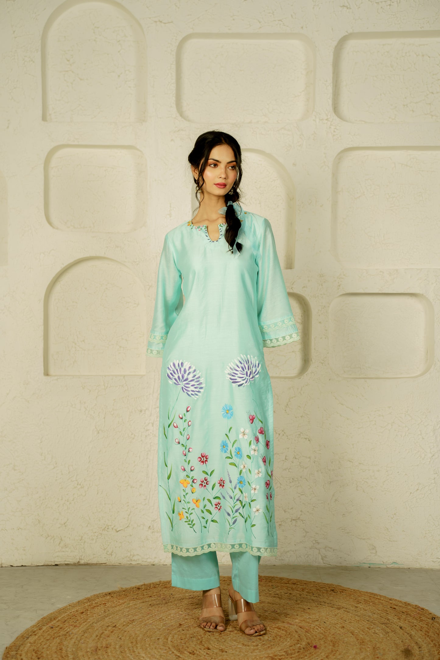 Aqua Prism Ensemble Suit Set of 3