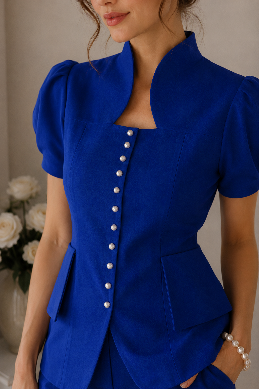 Amara Royal Blue Co-Ord Set