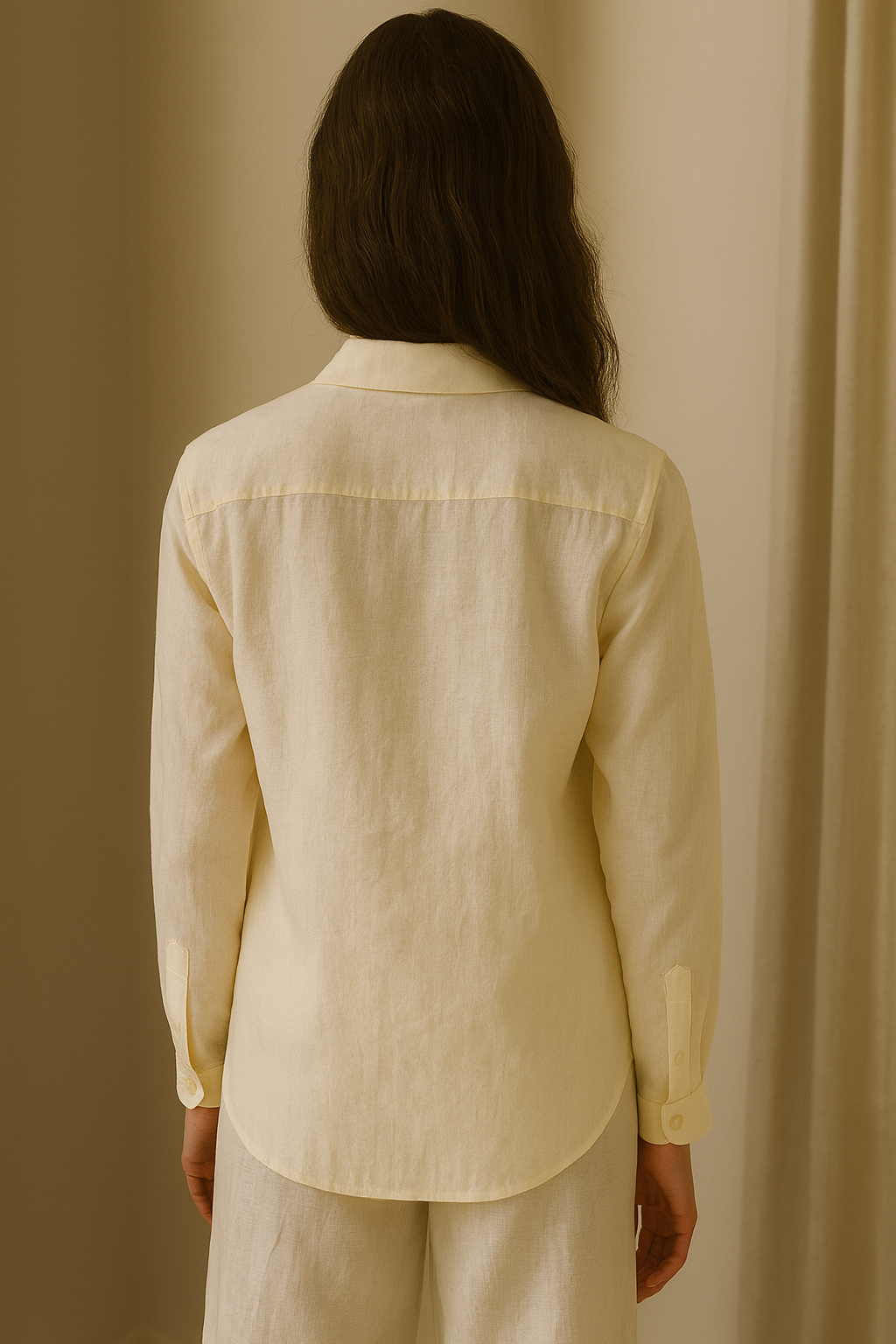 Heartstrings Cotton Linen Shirt