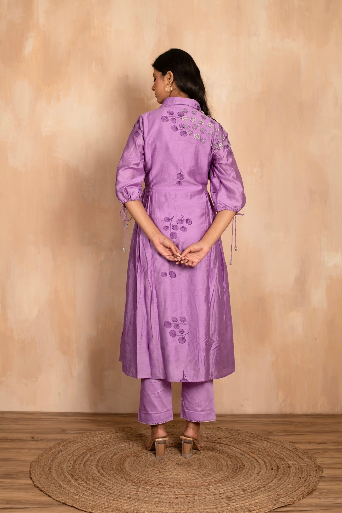 LILAC HANDPAINTED CO-ORD
