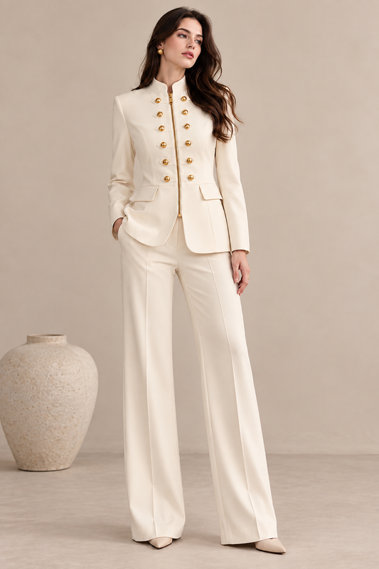 Cream Majesty Set