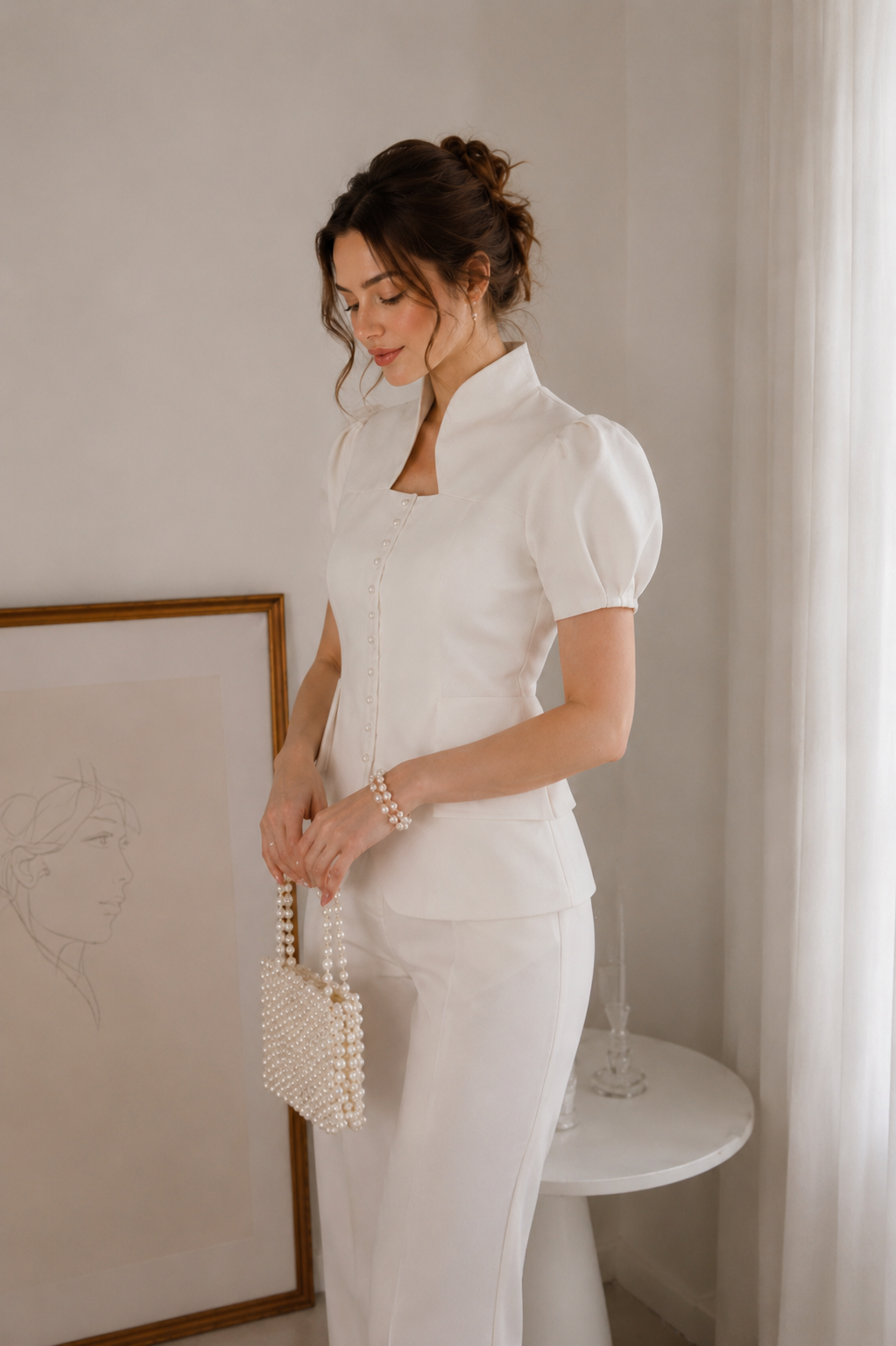 Ivory Royale Co-ord Set