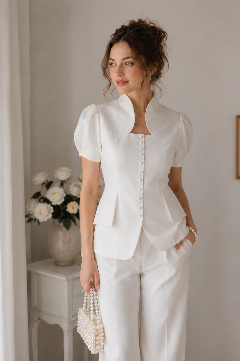 Ivory Royale Co-ord Set