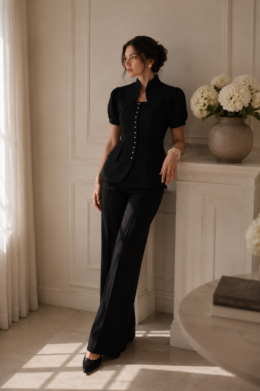Noir Royale Co-ord Set