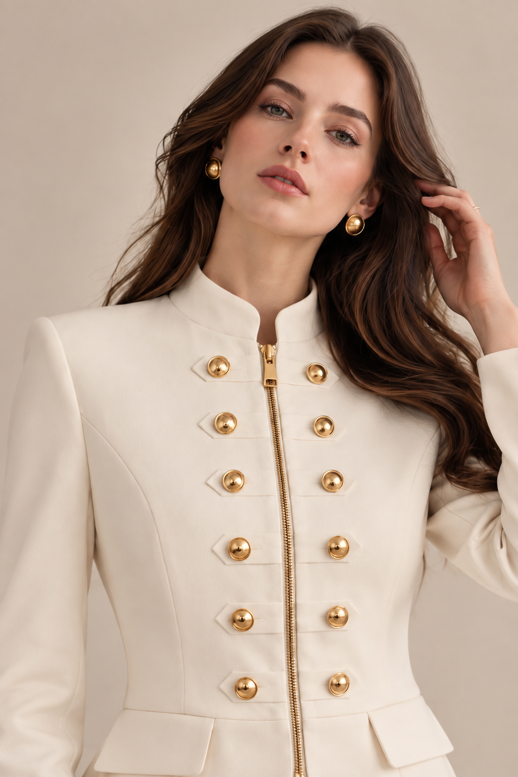 Cream Majesty Set