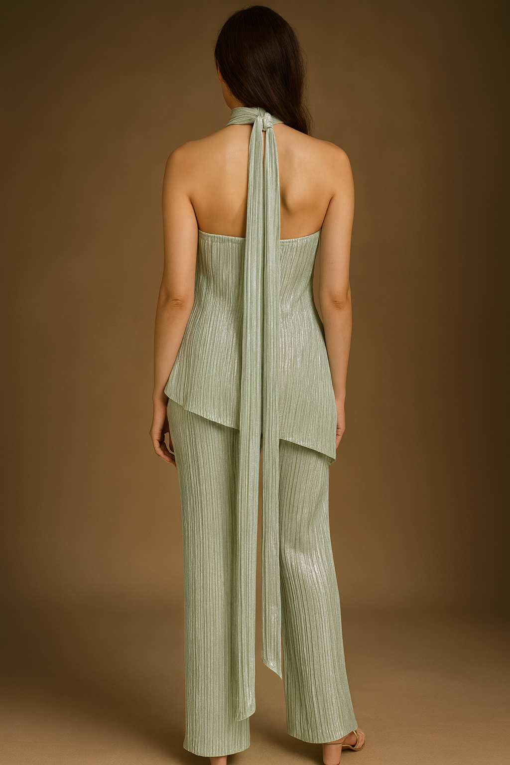 Aurora Mint Shimmer Co-ord Set