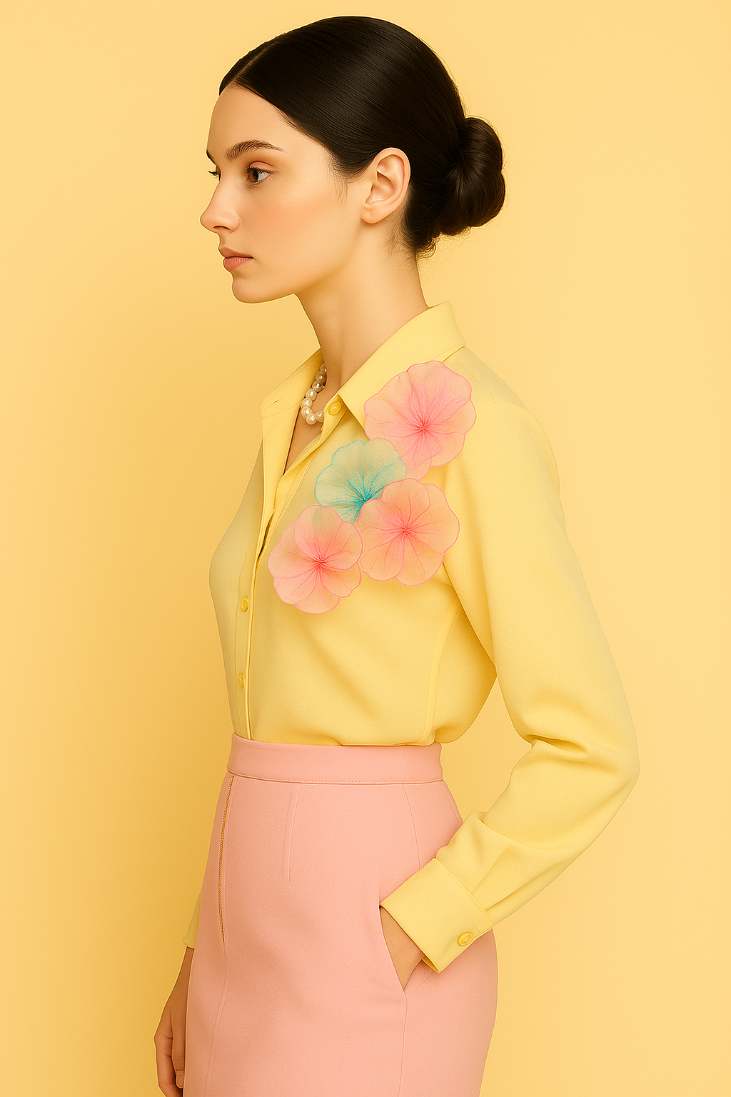 Florica Applique Shirt