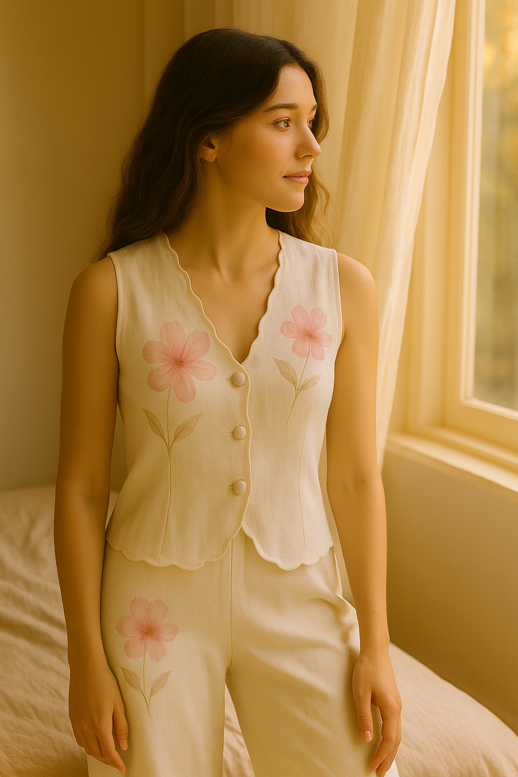 Painted Hush – Linen Co-ord Set