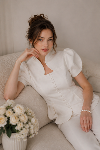 Ivory Royale Co-ord Set