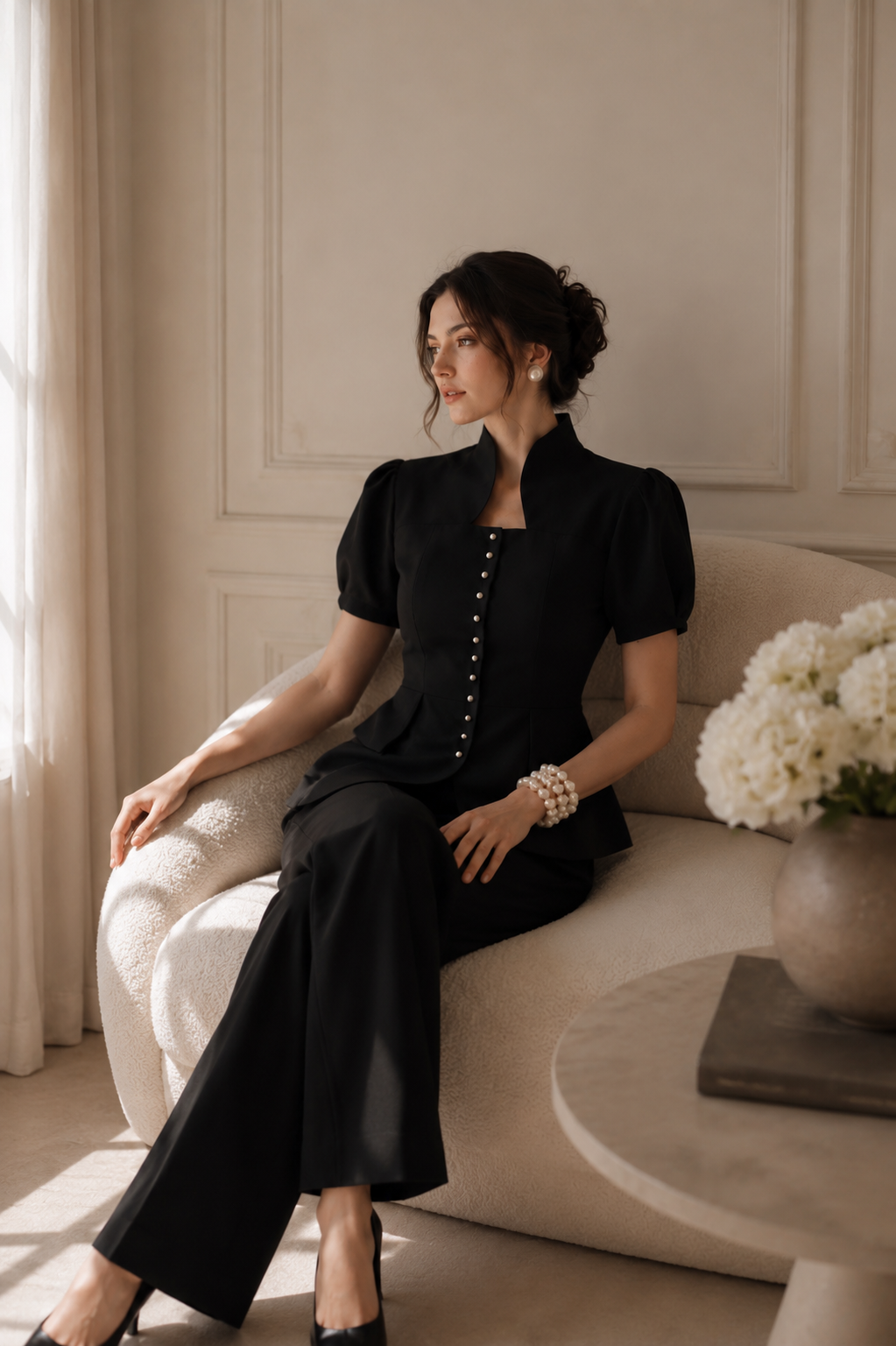 Noir Royale Co-ord Set