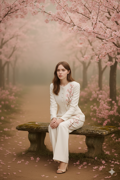 Snow-white Co-ord Set