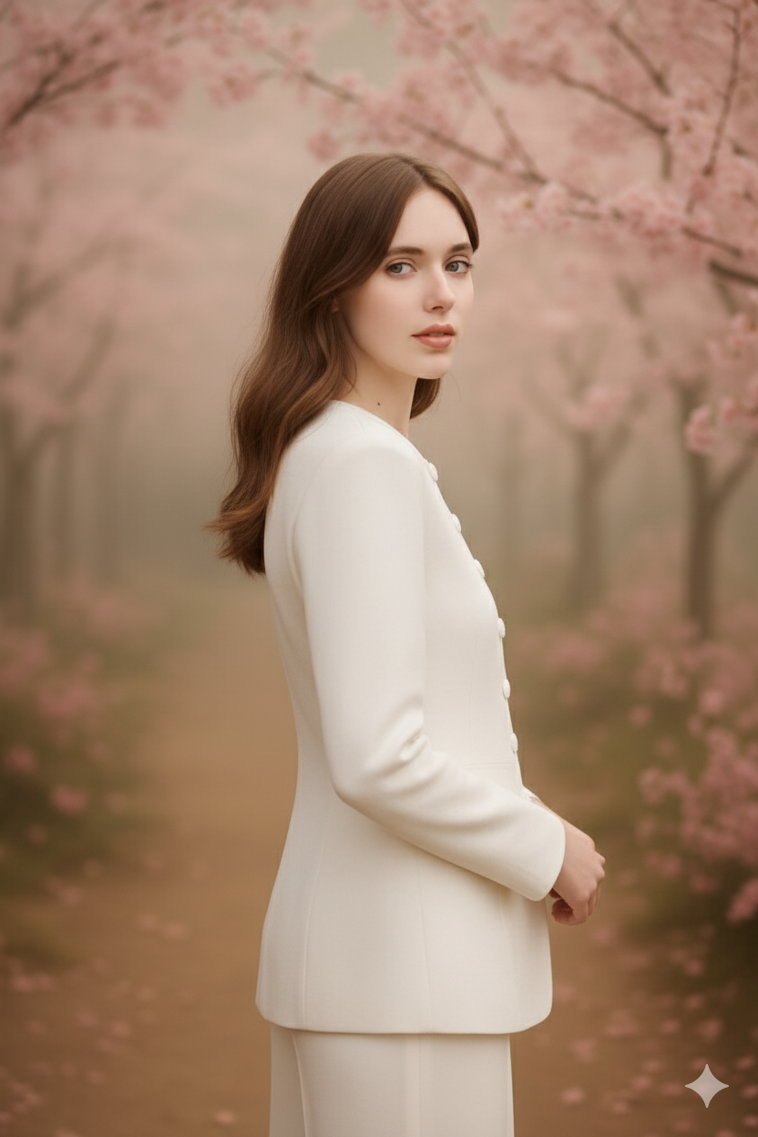 Snow-white Co-ord Set