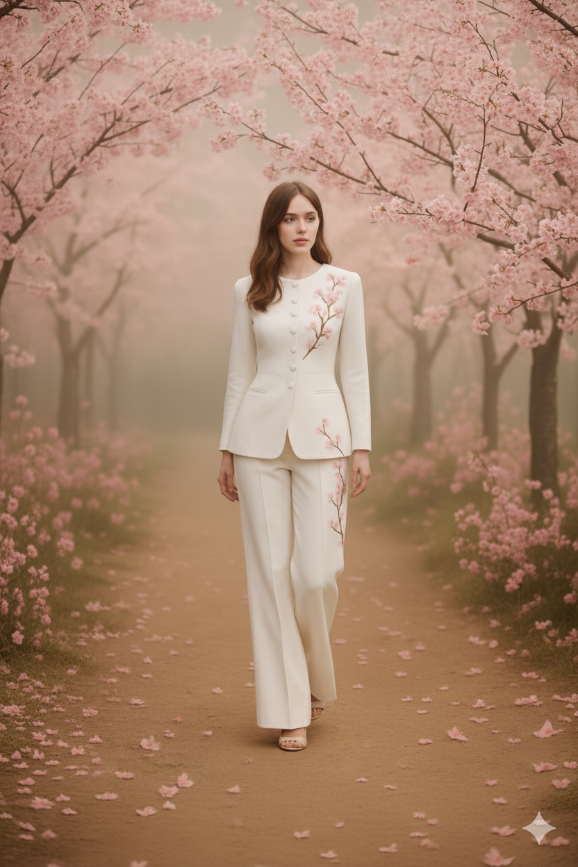 Snow-white Co-ord Set