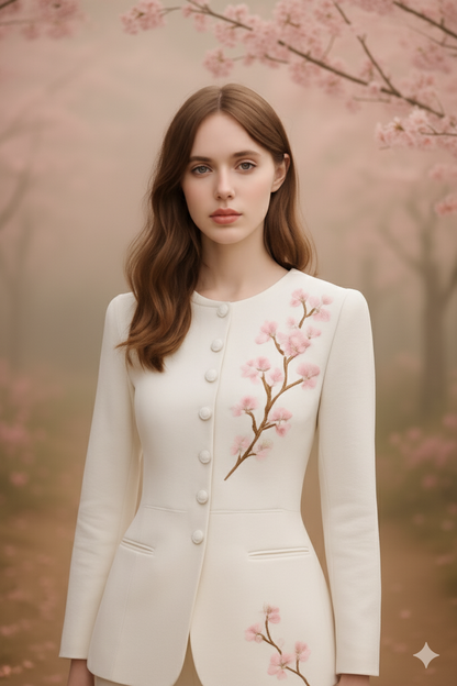 Snow-white Co-ord Set