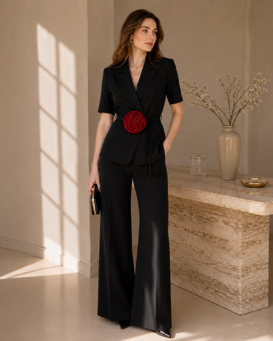 Rosé Noir Co-ord Set