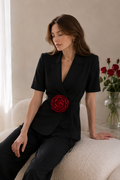Rosé Noir Co-ord Set