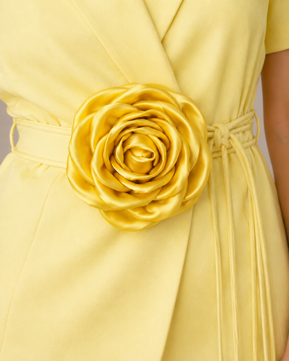 Lemon Bloom Co-Ord Set