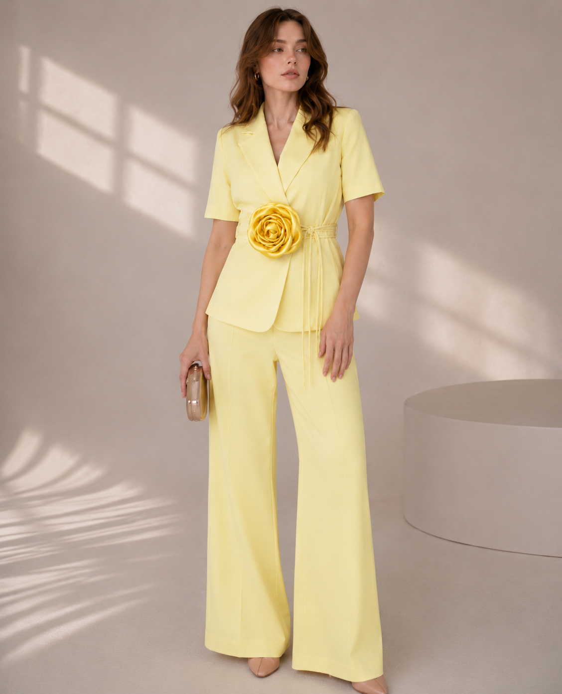 Lemon Bloom Co-Ord Set