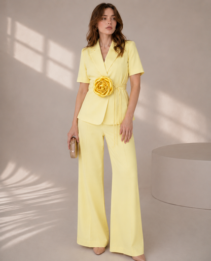 Lemon Bloom Co-Ord Set