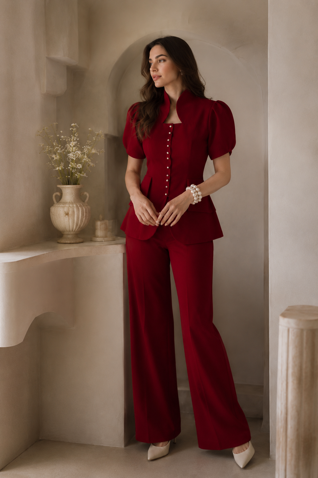 Ruby Royale Co-ord Set