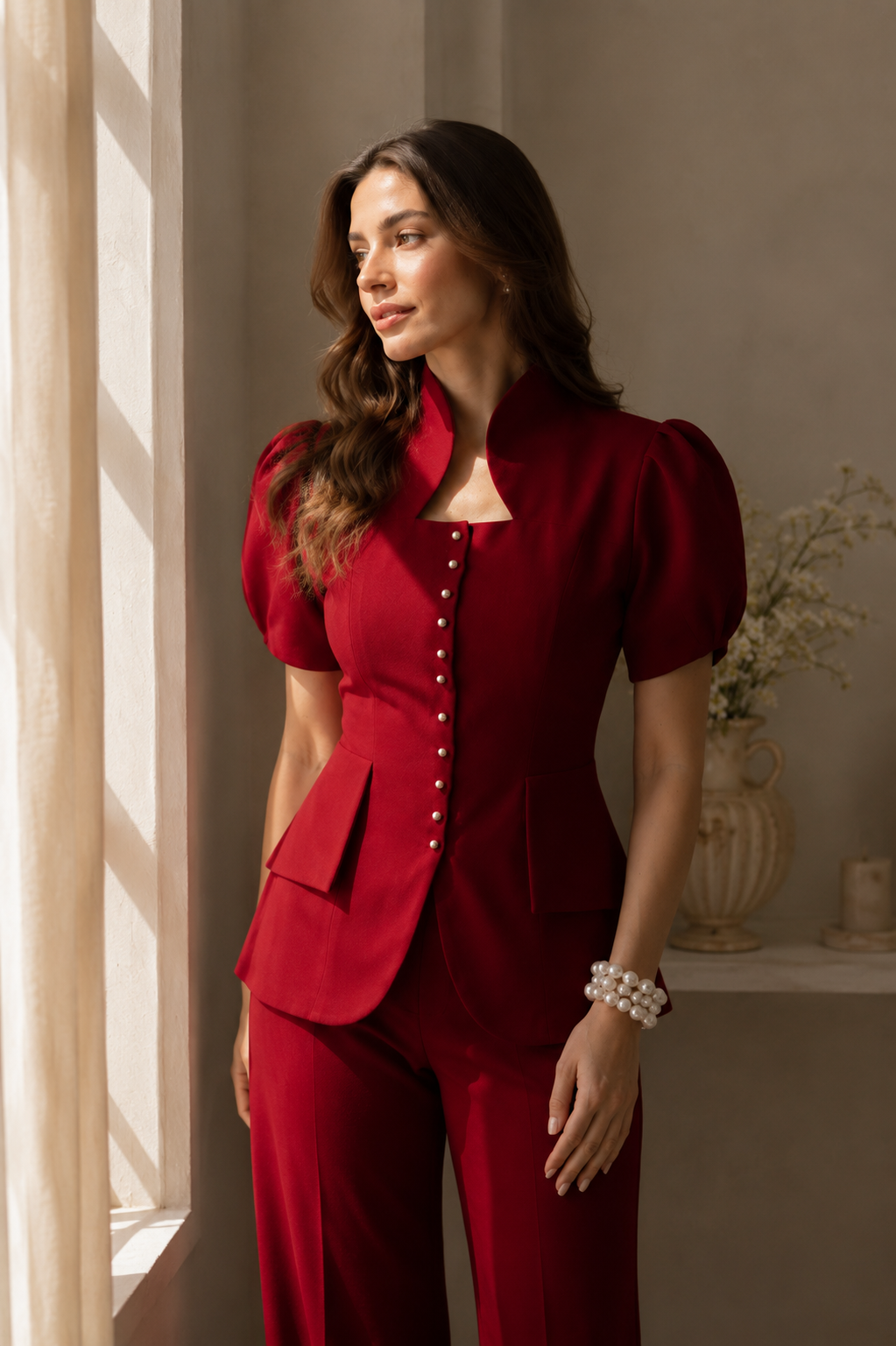 Ruby Royale Co-ord Set