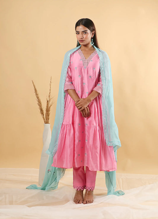 Gulab Kulfi Kurta Set of 3