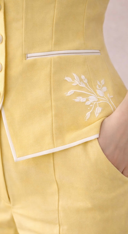 Lemon Lumière Co-ord Set