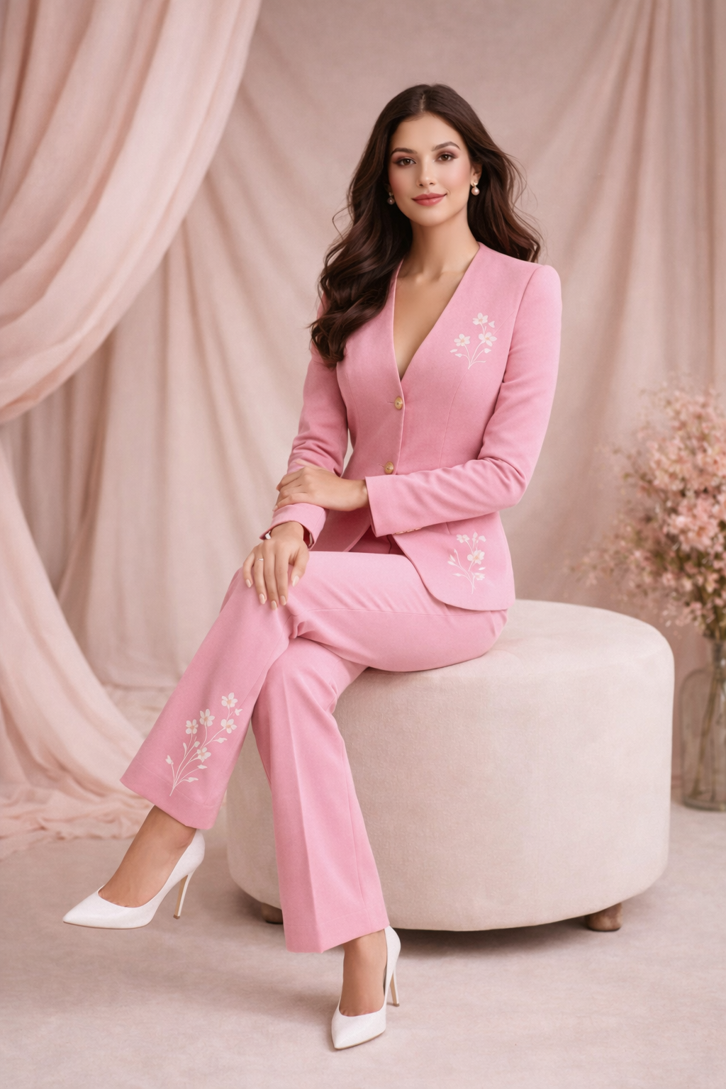 Rosé Pink Co-ord Set