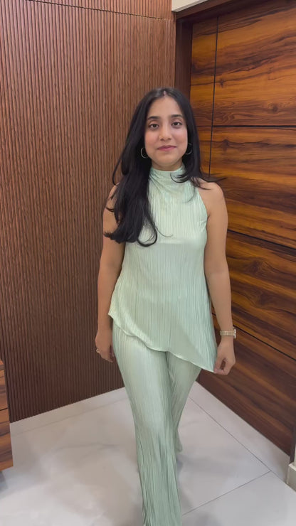 Aurora Mint Shimmer Co-ord Set